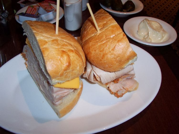 Grassy Knoll Institute Carnegie Deli Turkey Sandwich
