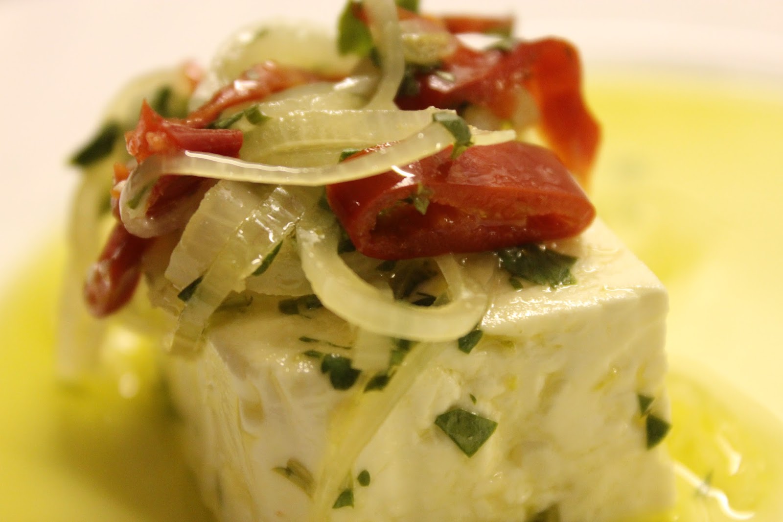 The Orange Taste: Marinierter Feta