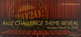 Theme Reveal #AtoZChallenge 2020 badge