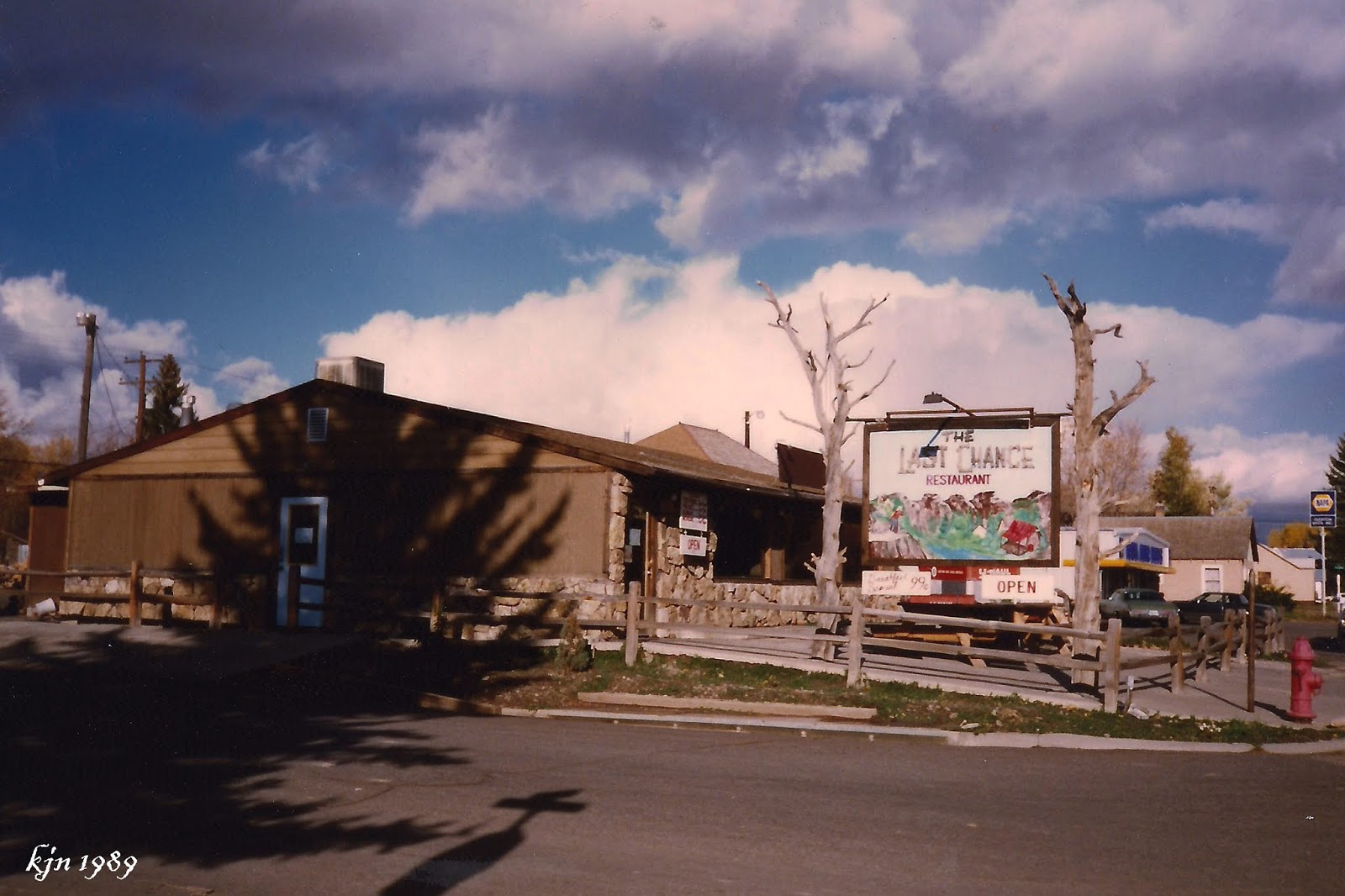 The Outskirts of Suburbia Last Chance Restaurant, Meeker, Colorado