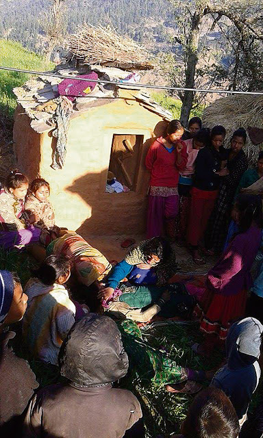 Menstruation Taboo In Nepal Hindu Girl Isolated For