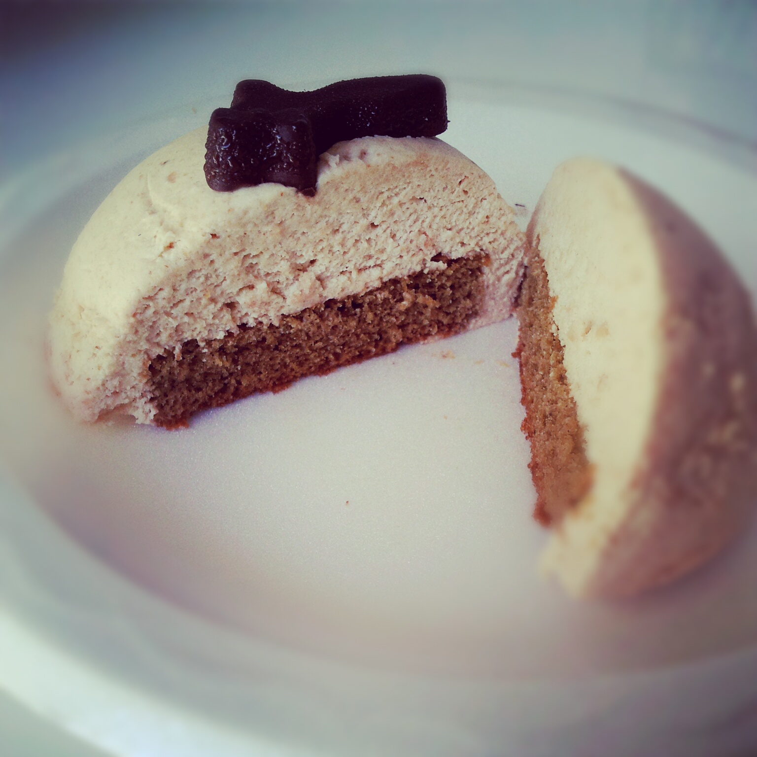 Ahmami Cafe: Coffee Earl Grey tea Mousse cake