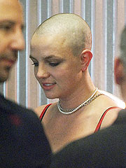 shaved Brittany spears