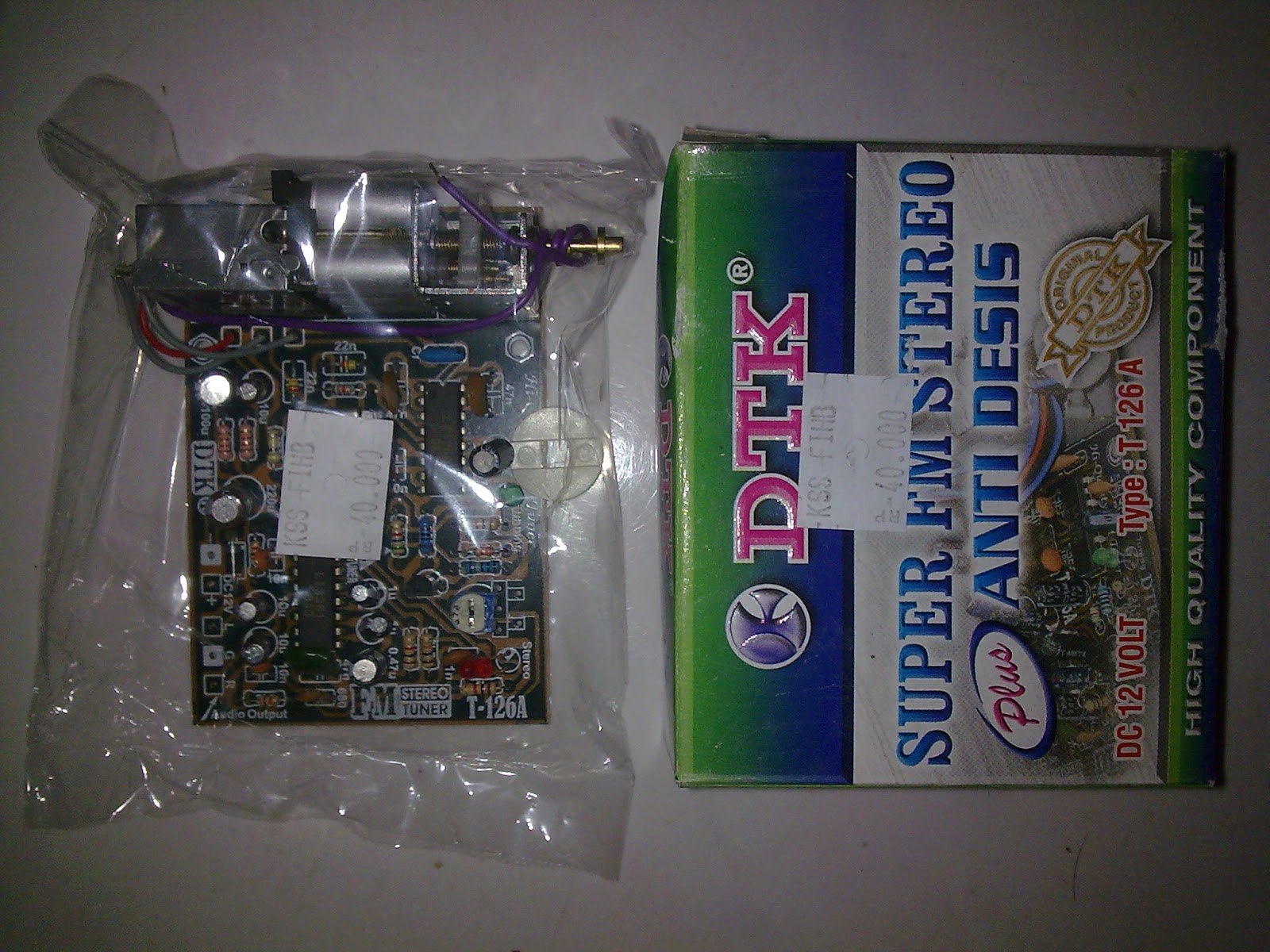 TUNER FM STEREO DTK - TOKO ELEKTRONIK AMANAH