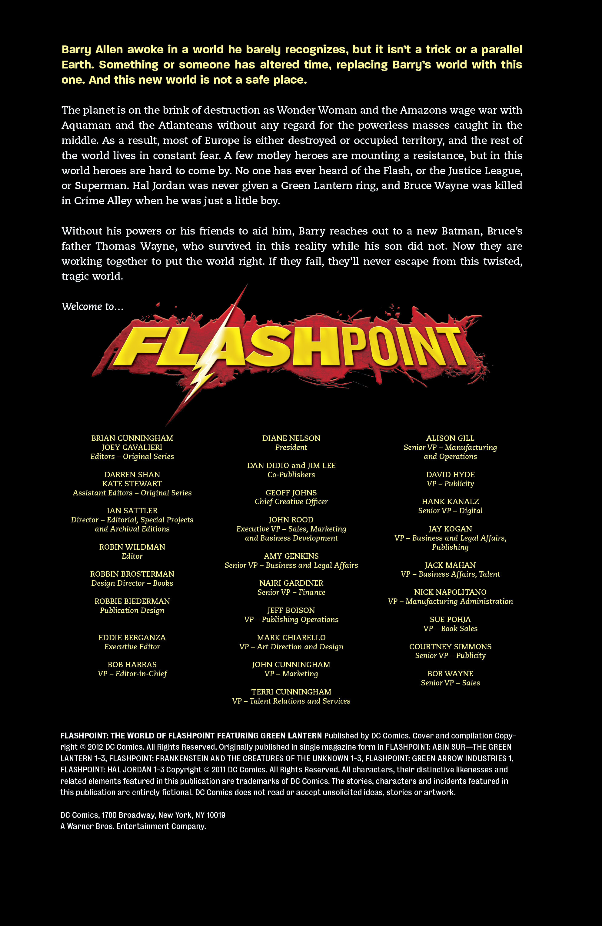 Flashpoint: The World of Flashpoint Featuring Green Lantern Full #1 - English 4