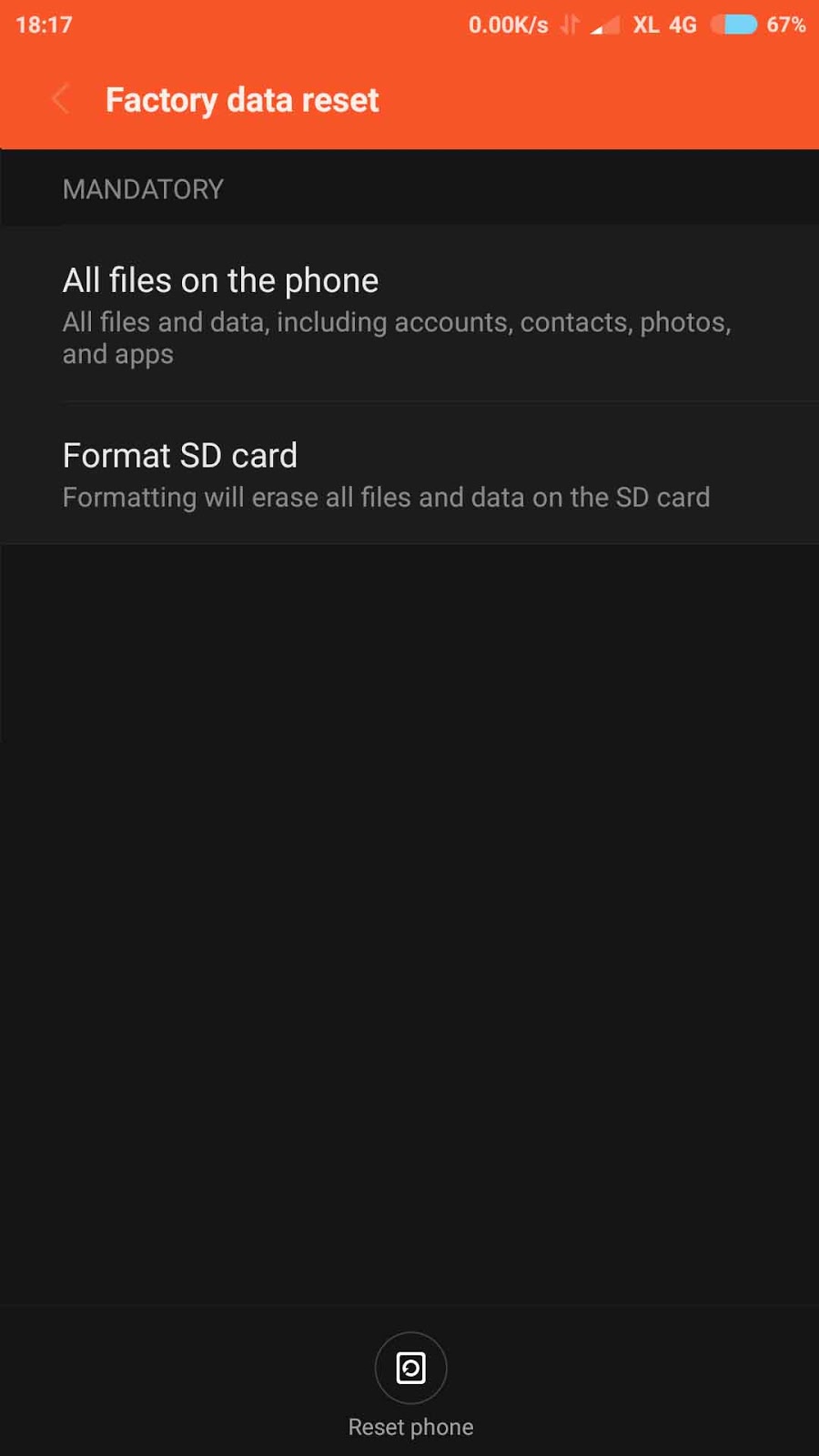 Cara Mudah Format Kartu SD (SD Card) Xiaomi Redmi YuKampus