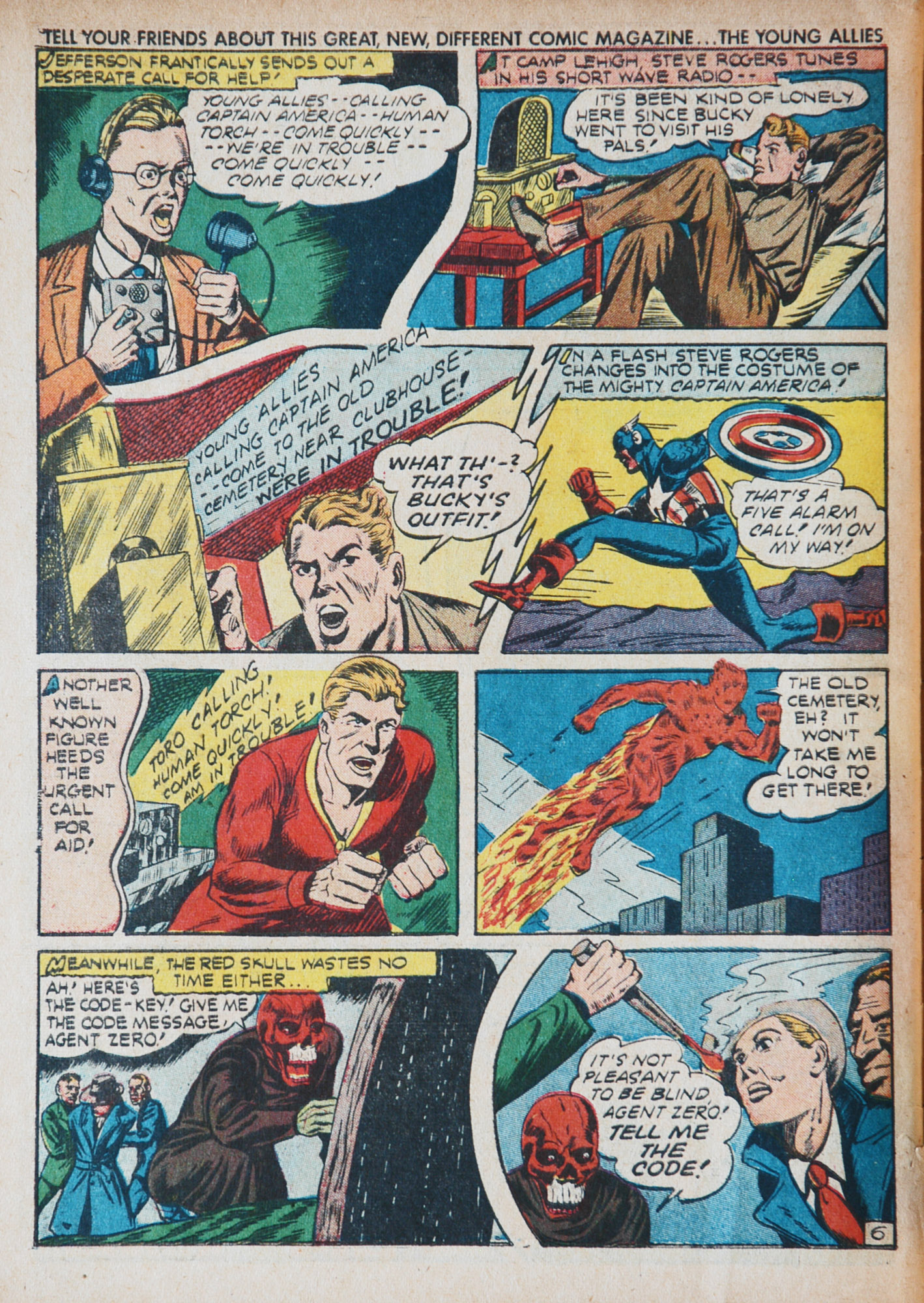 Read online Young Allies Comics comic -  Issue #1 - 58