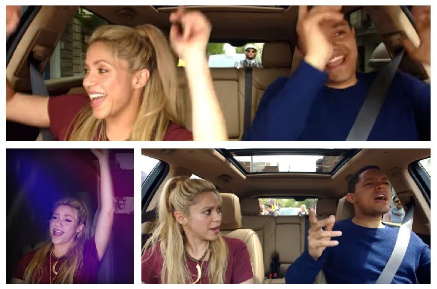 Shakira canta nel primo Carpool Karaoke in Spagna | Video Apple Music