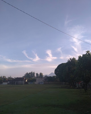 Lafadz Allah Muncul di Langit Yogyakarta