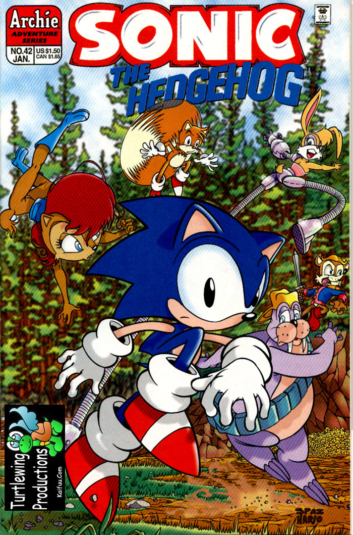 Read online Sonic The Hedgehog comic -  Issue #42 - 1