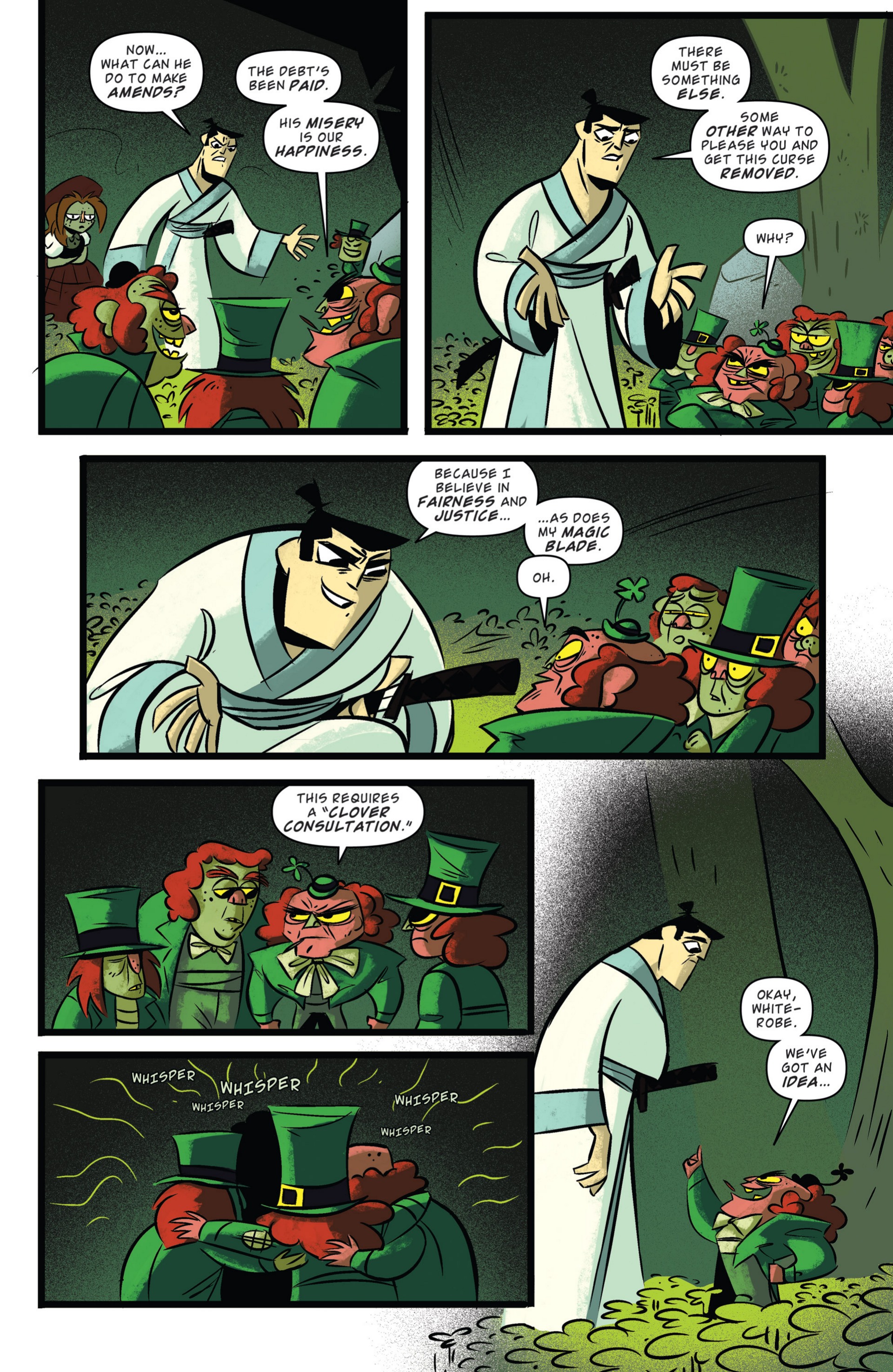 Read online Samurai Jack comic -  Issue #6 - 19