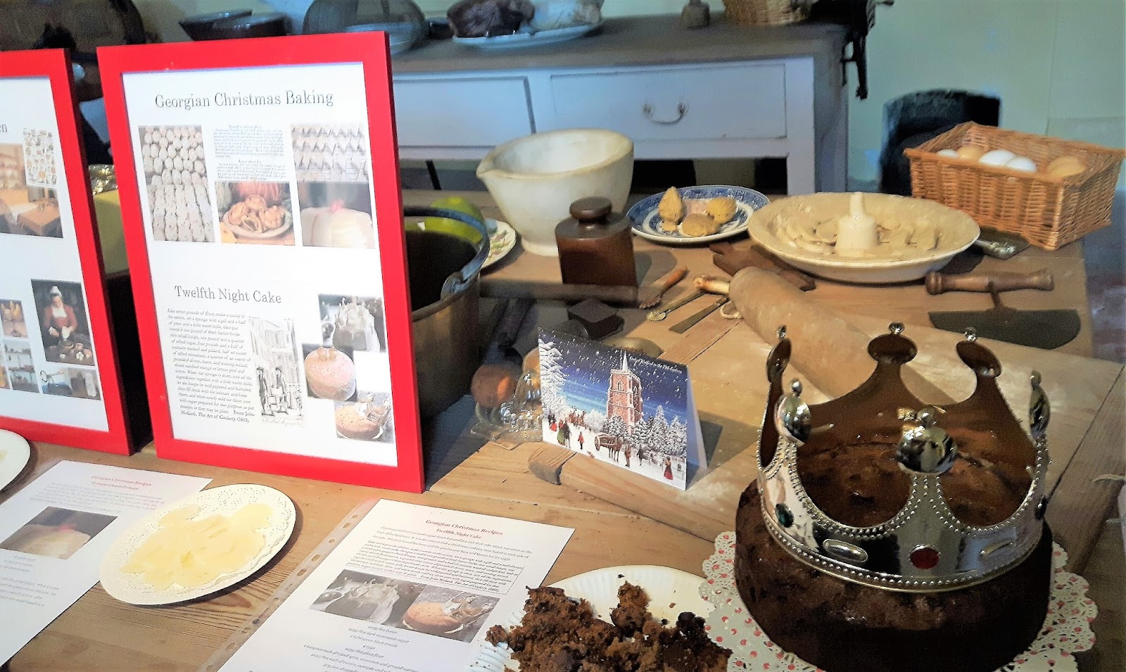 Grandma Abson's Traditional Baking Waiting for Twelfth Night Cake