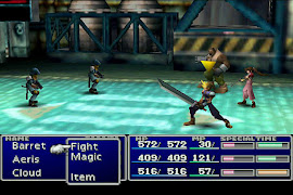 Final Fantasy 7 -- Probably the best J-RPG -- Japanese Style Role Playing Game