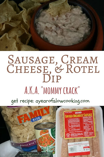 I make this every New Year's Eve! The ingredients are weird, but this dip is the best thing you're ever going to eat.