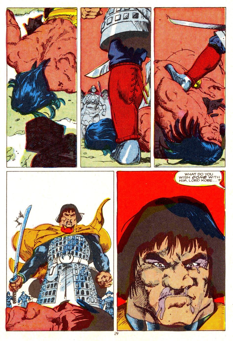 Read online Conan the Barbarian (1970) comic -  Issue #207 - 22