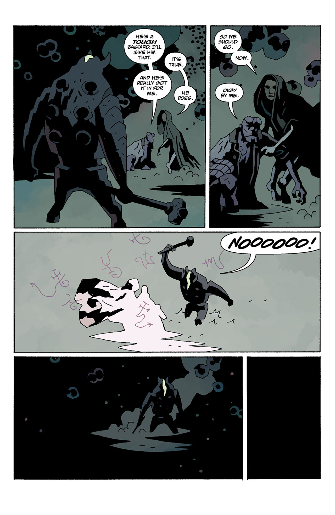 Read online Hellboy In Hell comic -  Issue #1 - 18