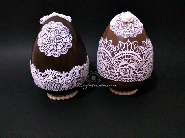 Uova di Pasqua decorate-Oggivicucinocosì