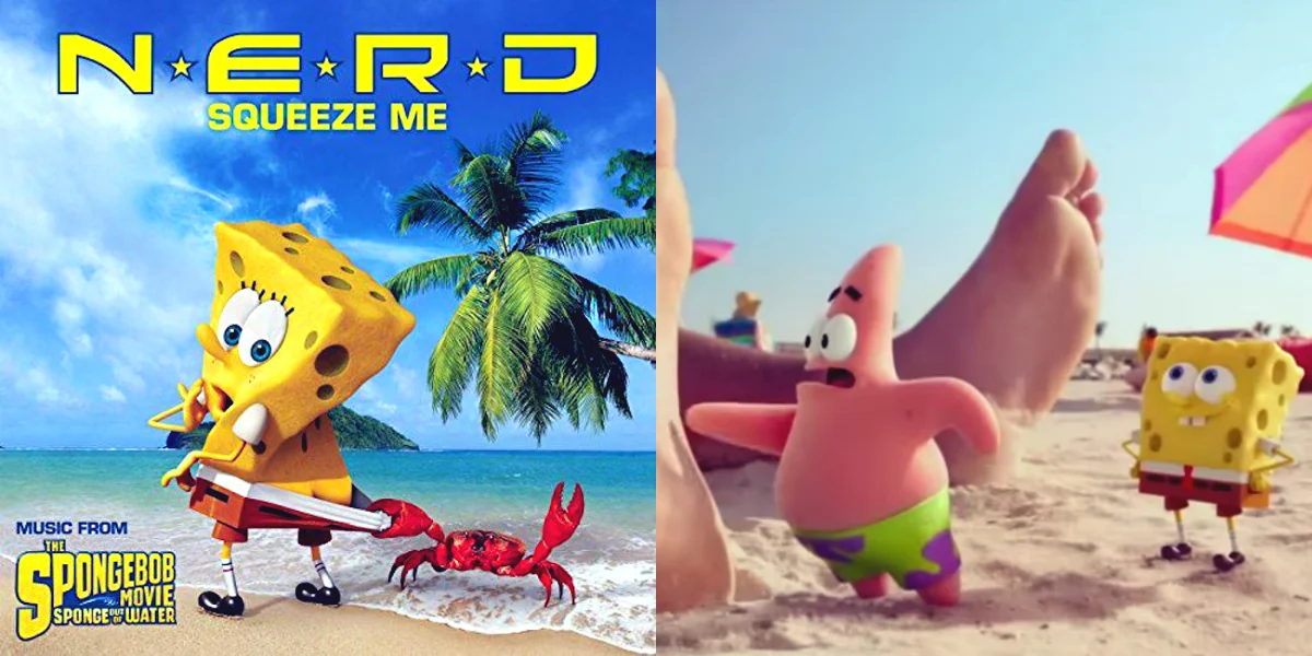 N.E.R.D Wiedervereinigung mit dem Song Squeeze Me für den neuen SpongeBob Film - Atomlabor Blog