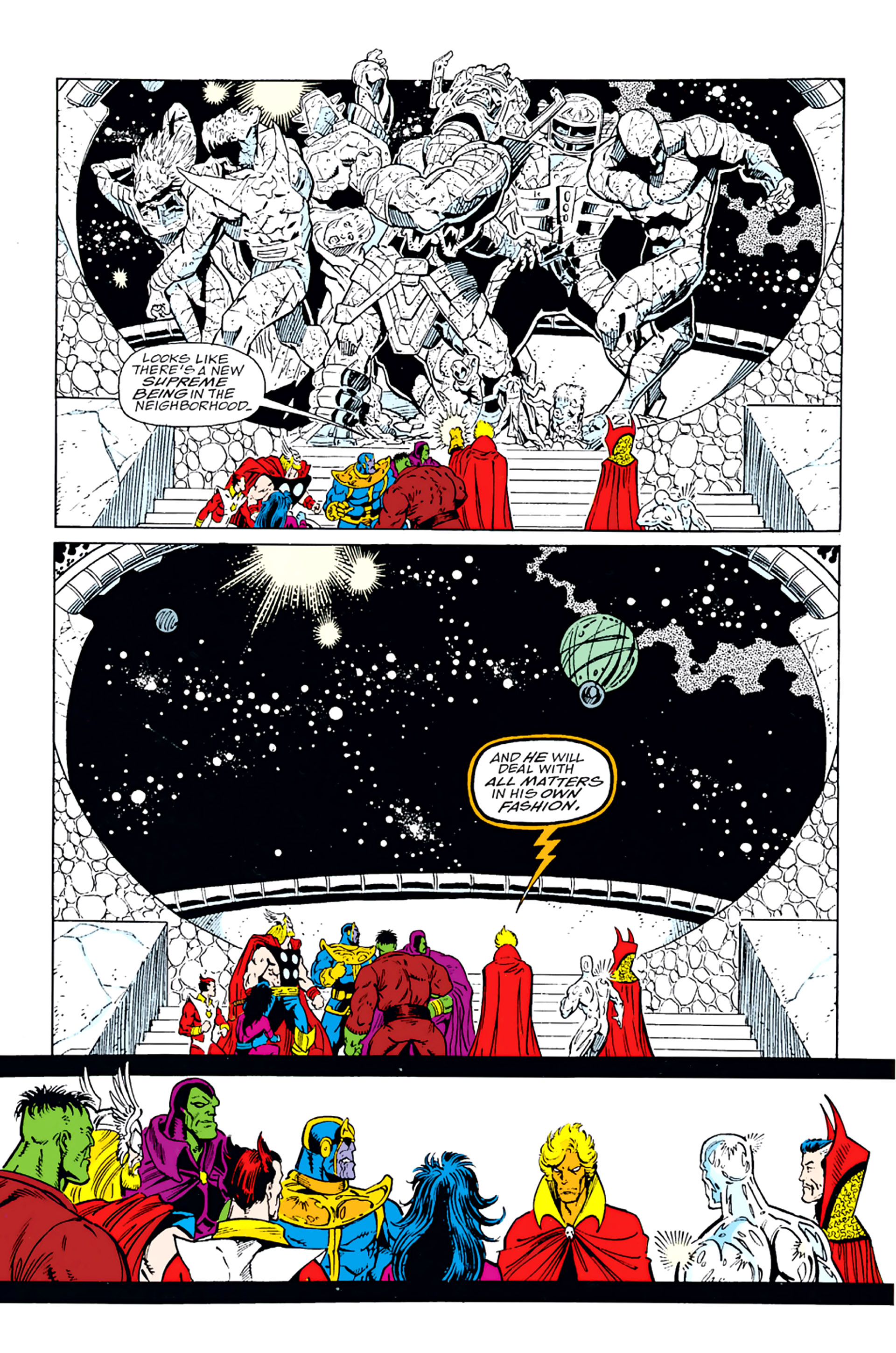 Read online Infinity Gauntlet (1991) comic -  Issue #6 - 27