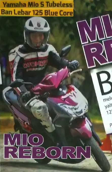 Review Yamaha Mio S Tabloid Otomotif versi Cetak 