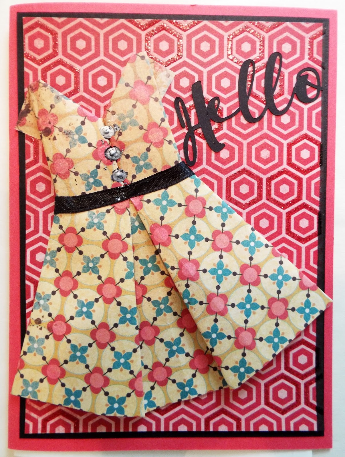 How to Make Sweet Little Paper Dress Cards!