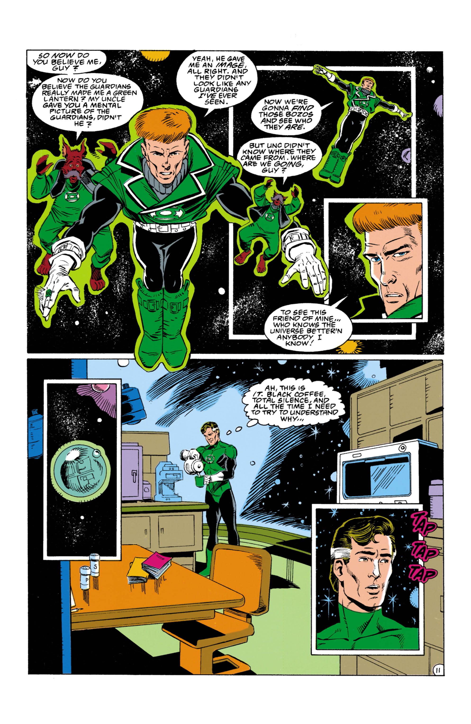 Read online Green Lantern (1990) comic -  Issue #10 - 12