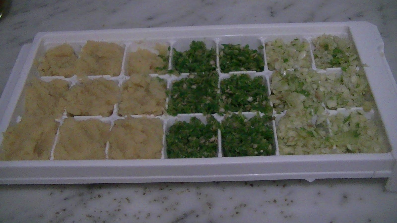 Mittu Cooking Love Storing Ginger/Garlic/Green Chili Paste How to