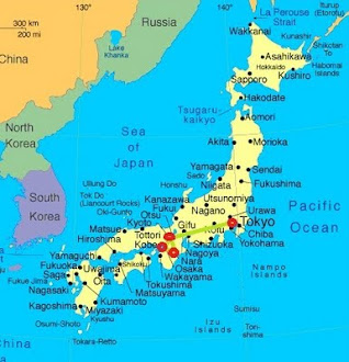 Japan Route Map