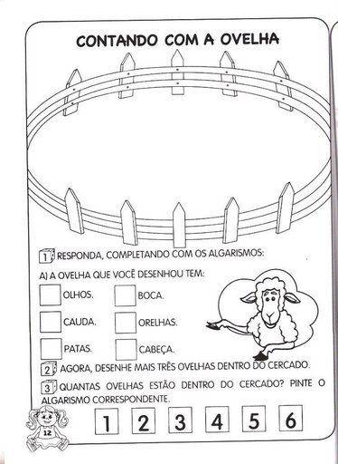 Resultado de imagem para atividades para alfabetizar matematica