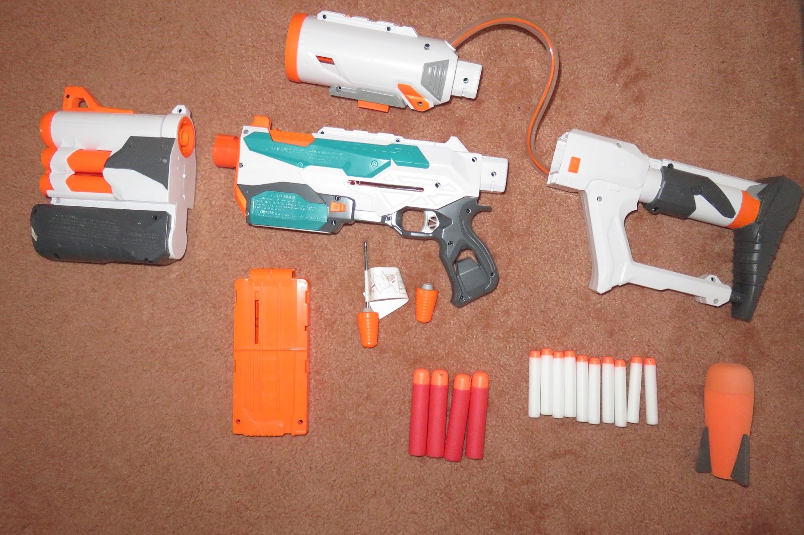 nerf modulus tri strike target