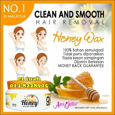 aura jelita honey wax hair removal