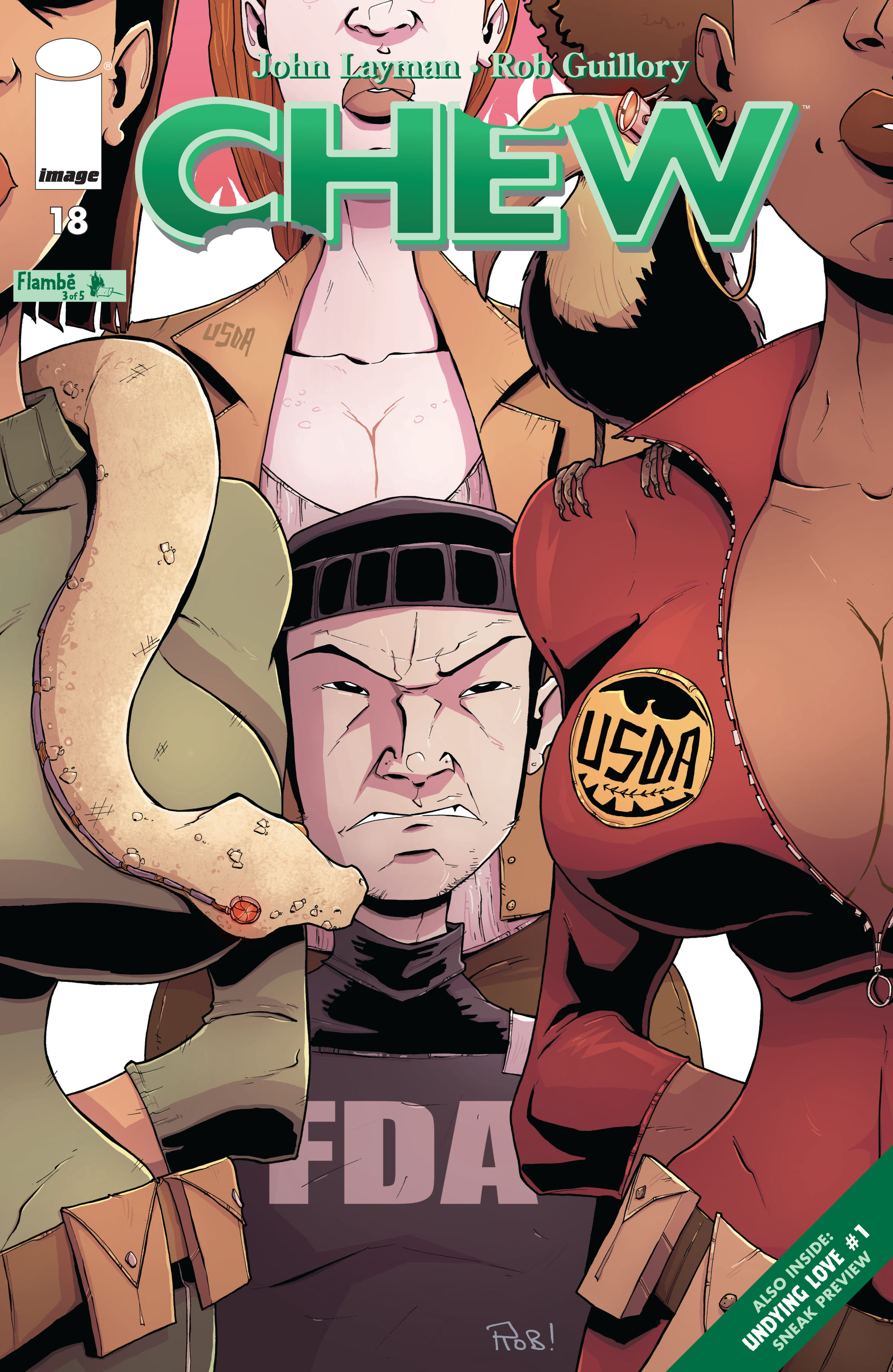 Read online Chew comic -  Issue #18 - 1