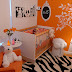 Baby Nursery: Girlie, Orange, Modern & Hip!