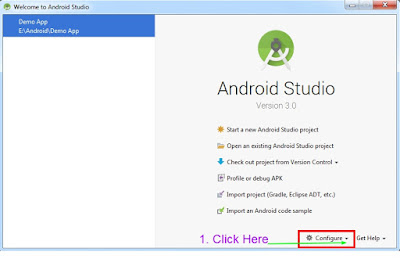 How to configure Android Studio JDK Location.