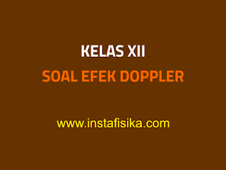 latihan soal efek doppler soal efek doppler