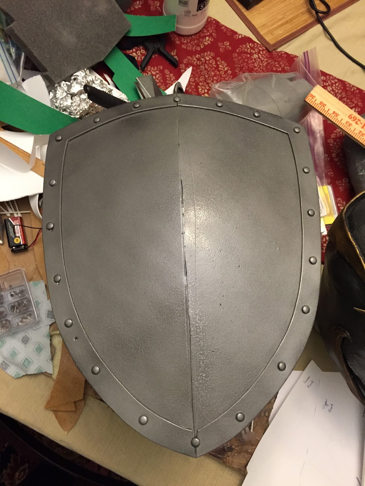 Parts and Krafts Cheap and Easy Foam Knight Shield