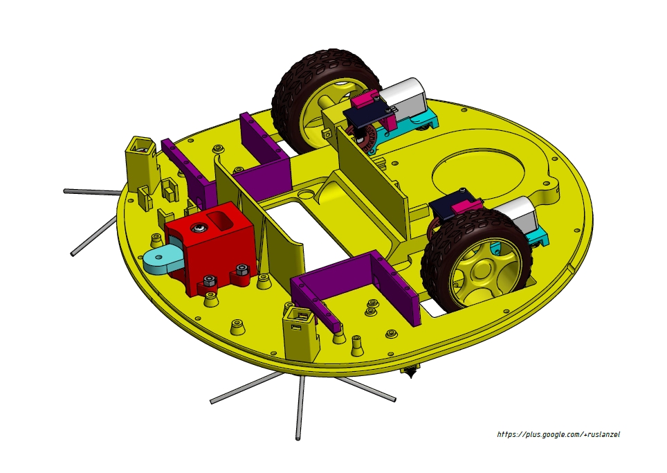 Robotic Vacuum Cleaner Diagram