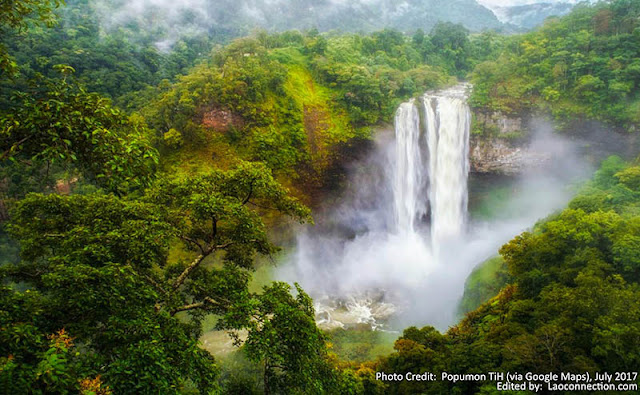 Waterfalls in Attapeu Laos
