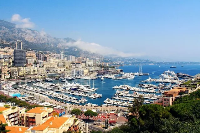 French Riviera as viewed from Monaco