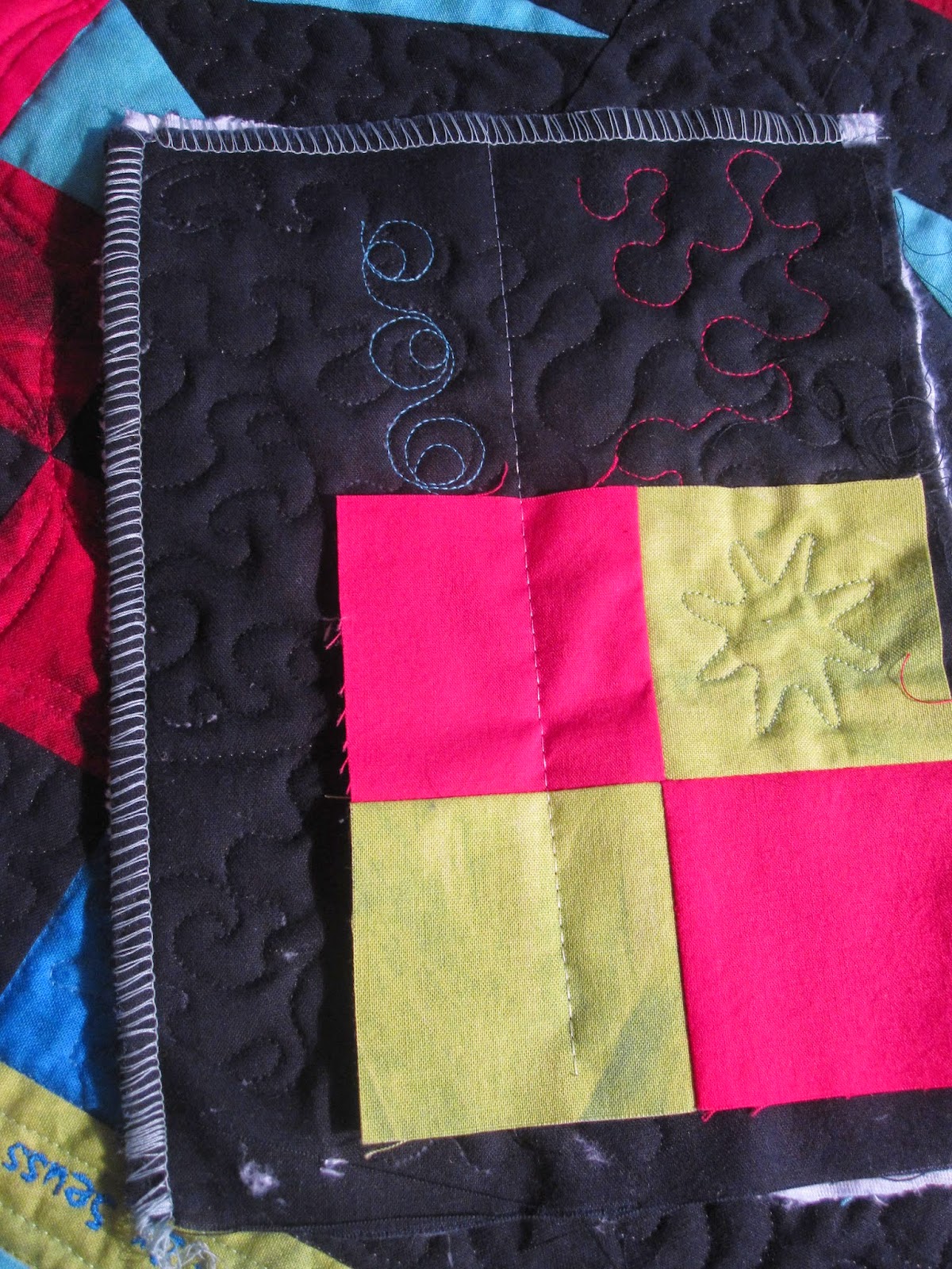 Rebecca Grace Quilting: Satin Blanket Binding Is Evil, and