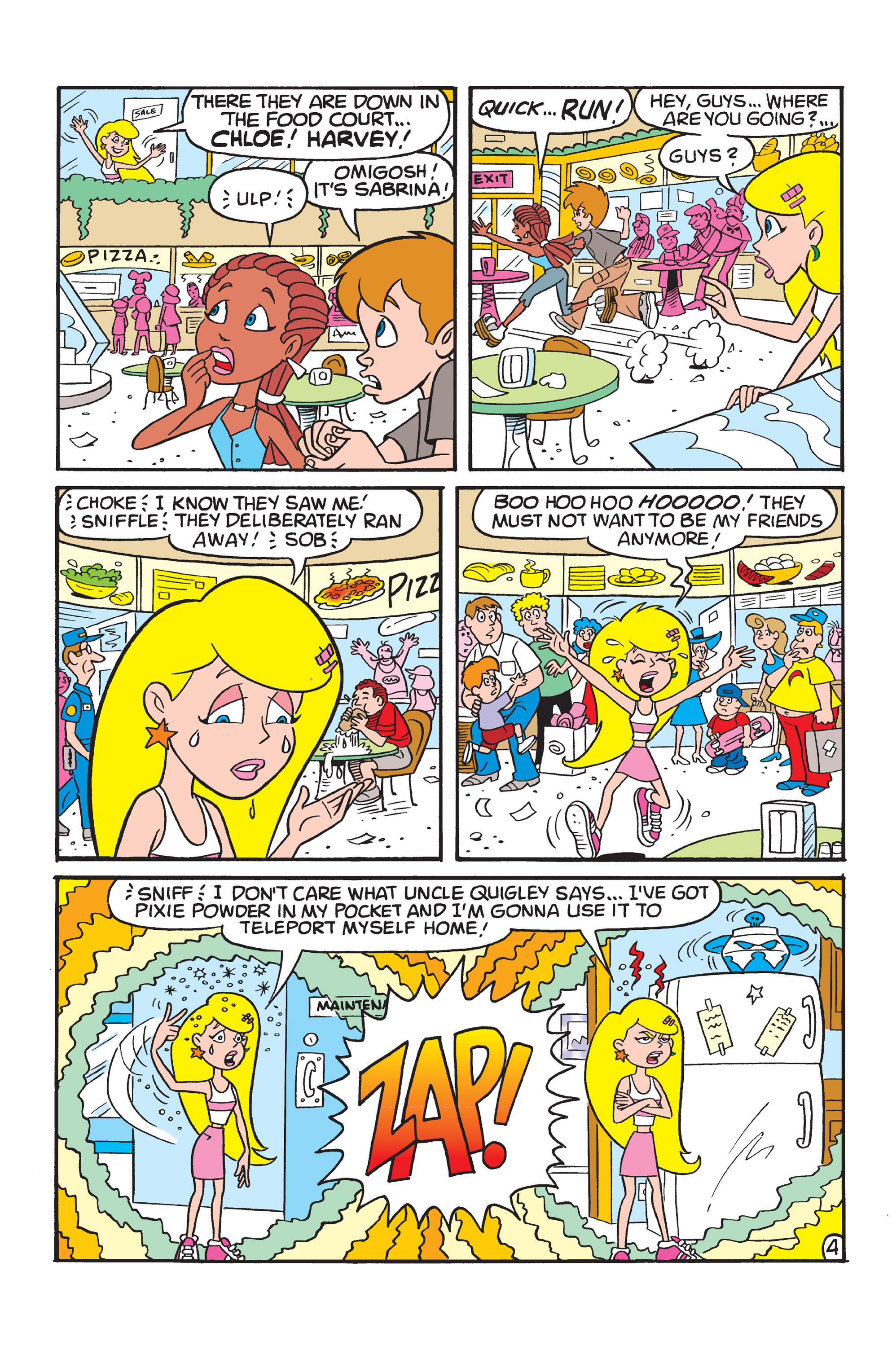Read online Sabrina the Teenage Witch (1997) comic -  Issue #32 - 22