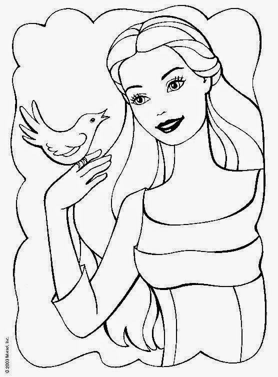 Disegni Di Barbie Da Colorare Disegni Da Colorare Pagine Da Colorare Disney Disegni