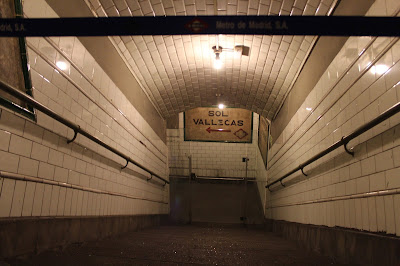 Pasillos del andén 0 o estación fantasma de Chamberí