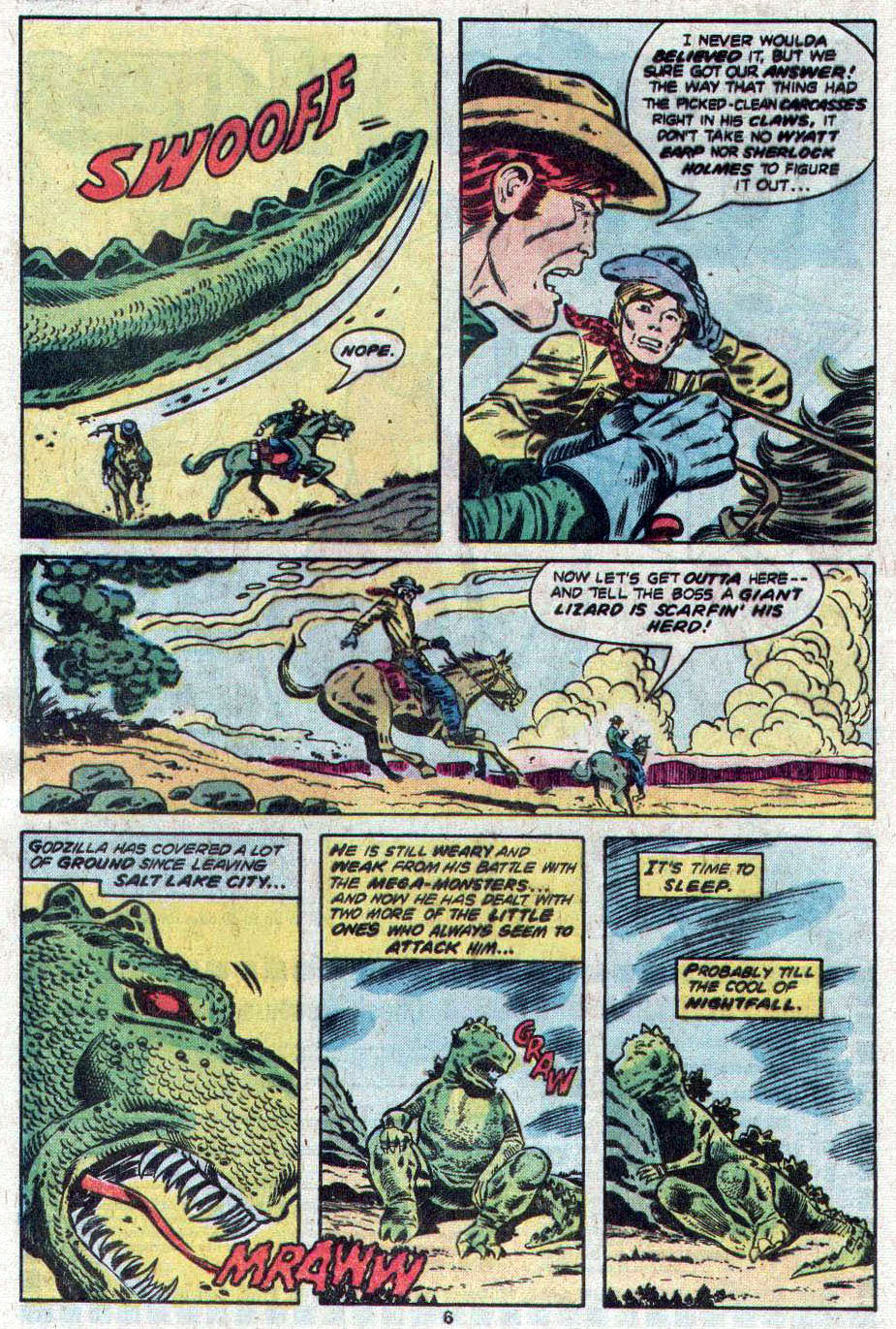 Read online Godzilla (1977) comic -  Issue #15 - 5