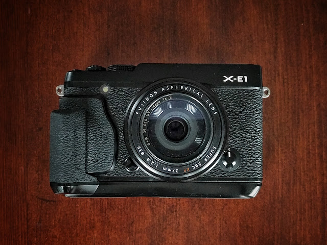 Fujifilm X-E1 Fujinon 27mm pancake