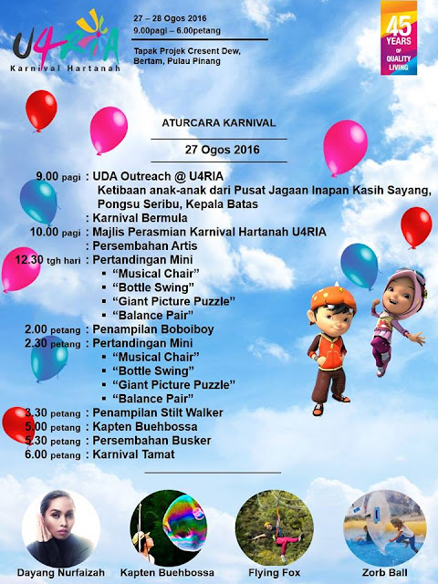  Aturcara Karnival Hartanah U4RIA di Pulau Pinang