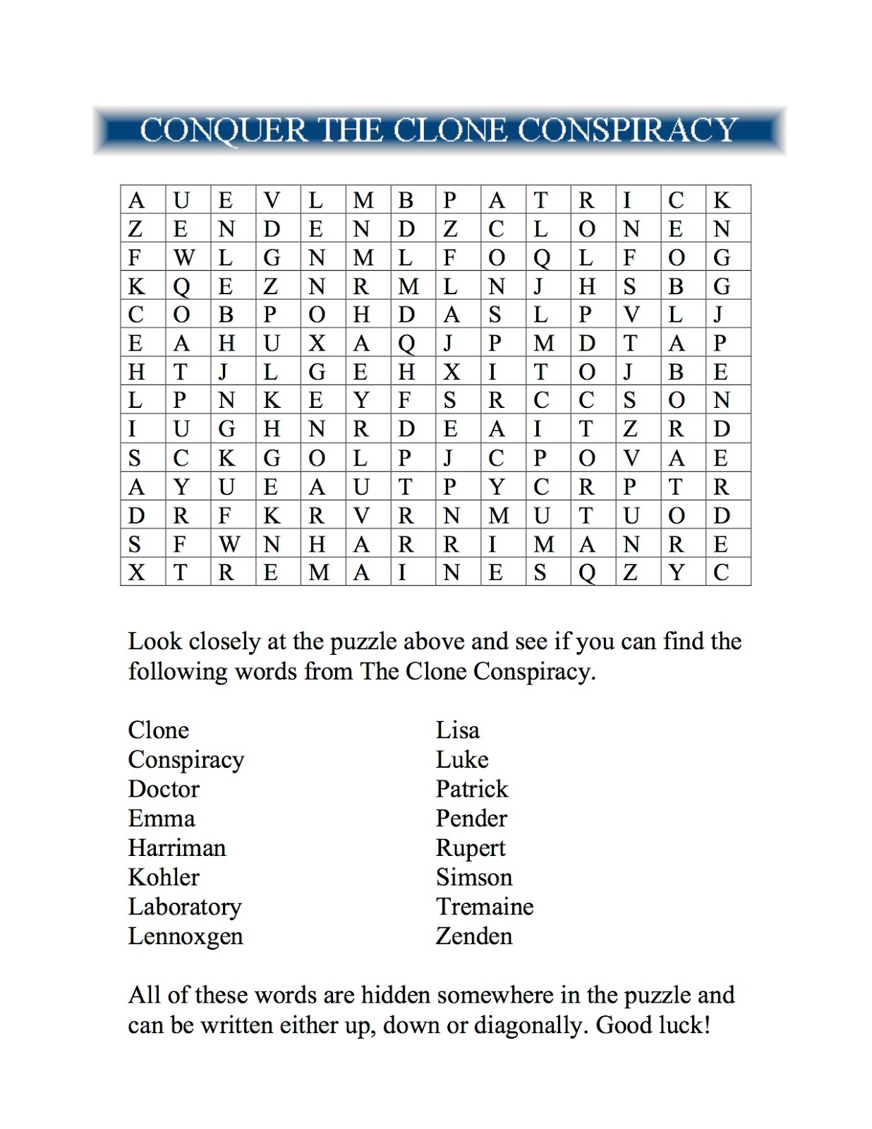 Simon Rose Author Writer Presenter The Clone