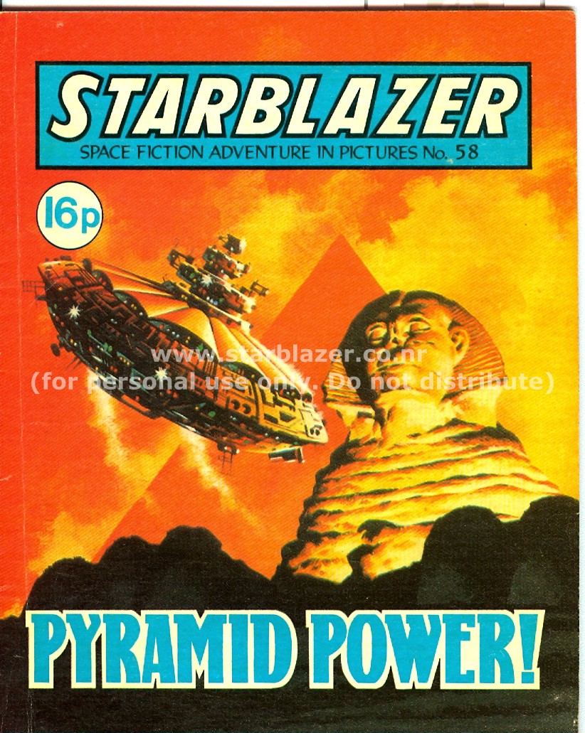 Read online Starblazer comic -  Issue #58 - 2