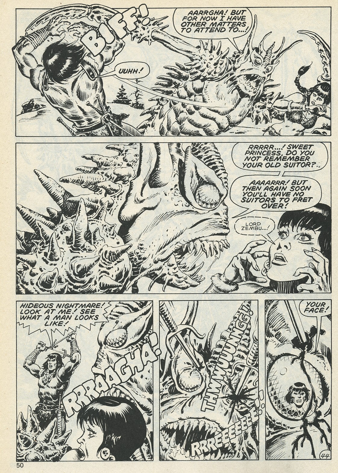 The Savage Sword Of Conan issue 132 - Page 50