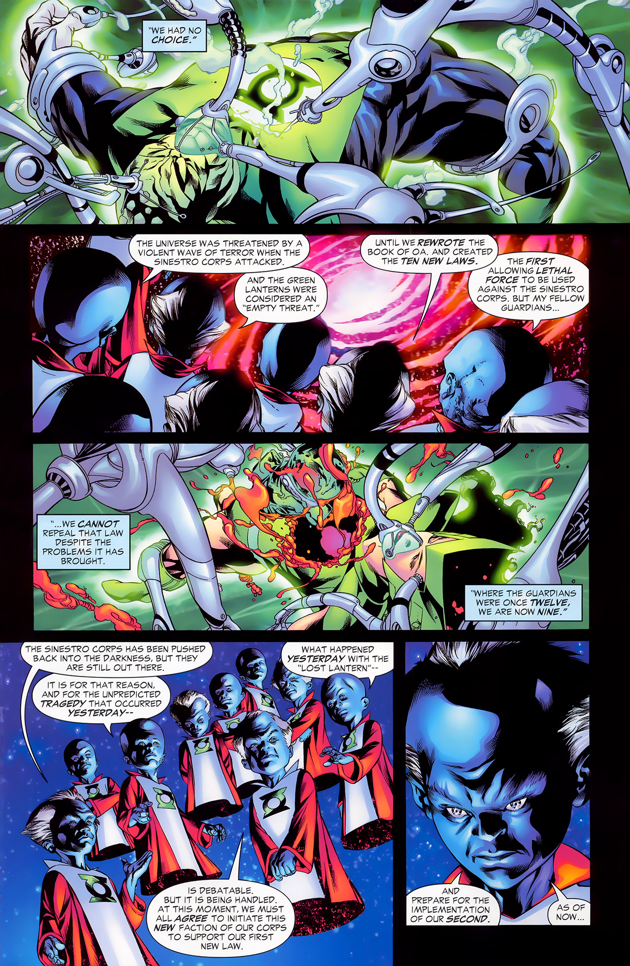 Read online Green Lantern (2005) comic -  Issue #26 - 2